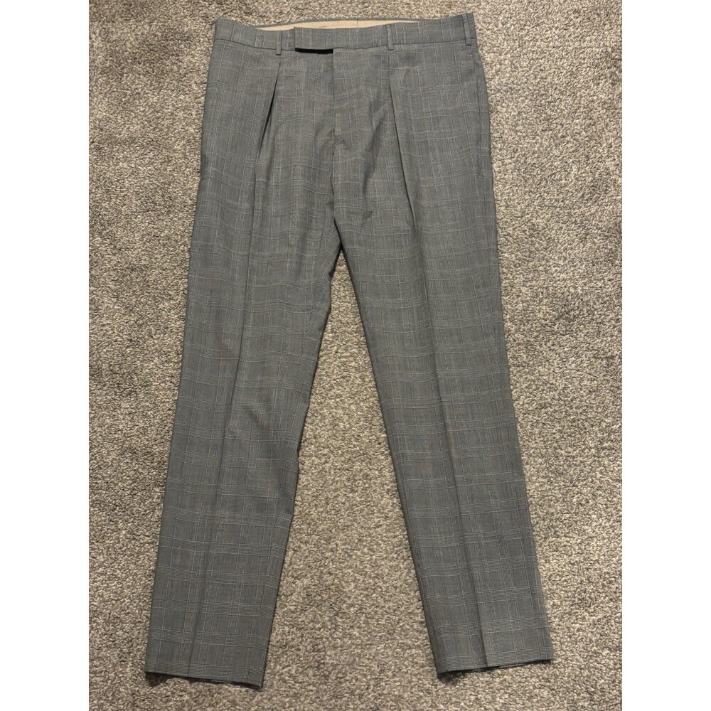 PT Torino Trousers Men’s Size 50 34x30 Dress Pants Undici Wool Blend Stretch